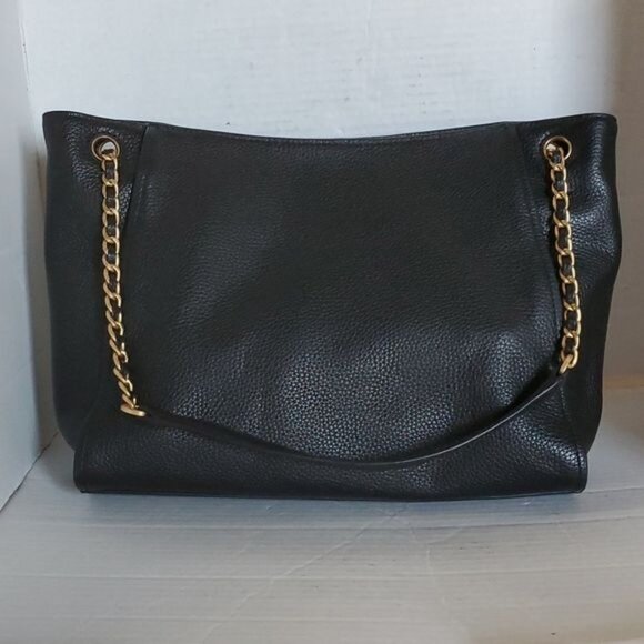 Tory Burch Leather Britten Slouch Bag Shoulder Tote Handbag WOMEN'S WOMAN'S - Picture 4 of 16